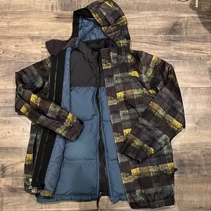 Northface 3 in 1 jacket